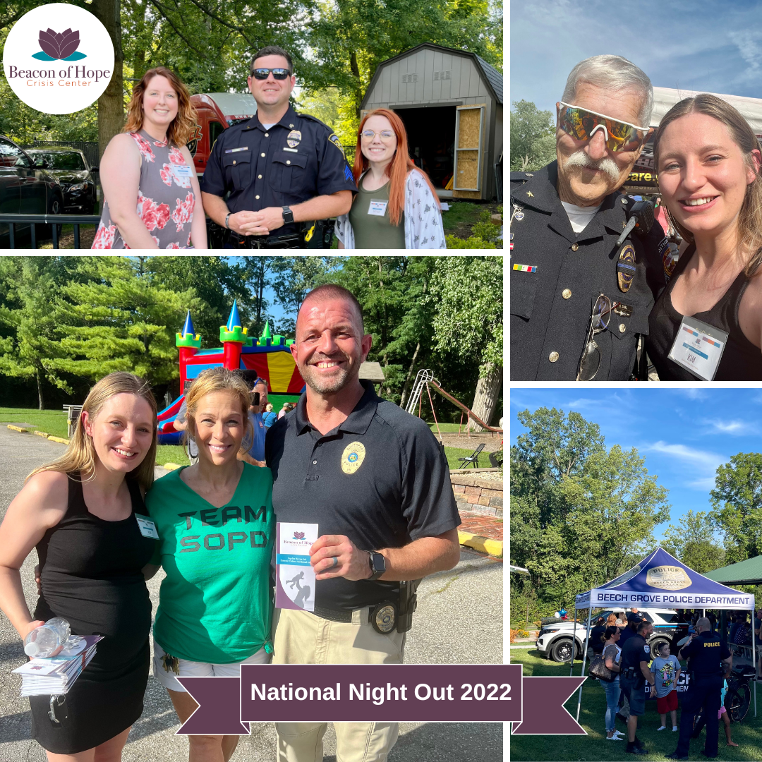 Victim Advocates Attend National Night Out with law enforcement partners.