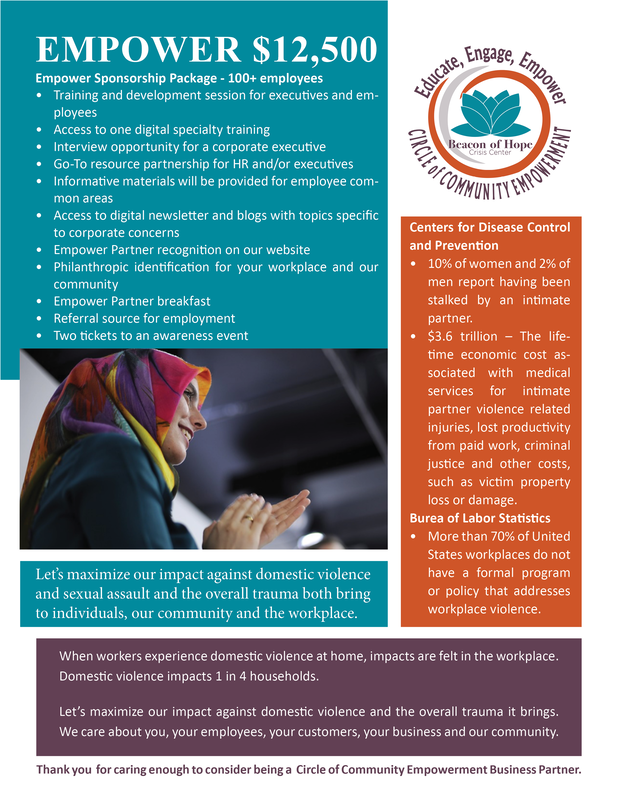 Circle Empower Sponsorship Package