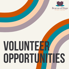 Volunteer over image of people holding hands