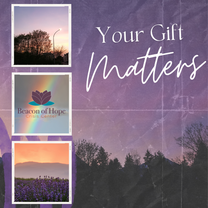 Your Gift Matters. 