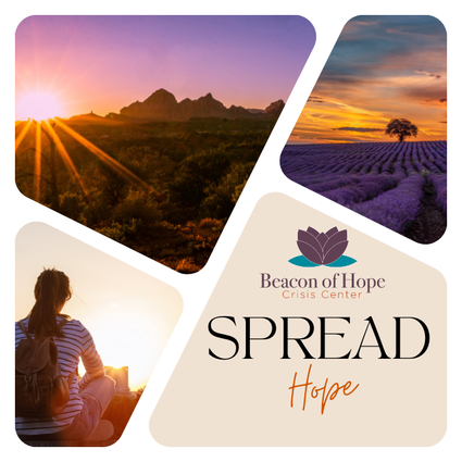 Spread hope.