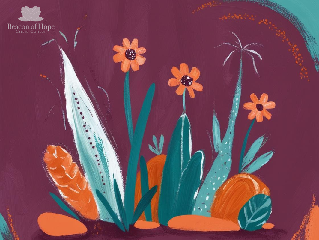 Flowers sprouting