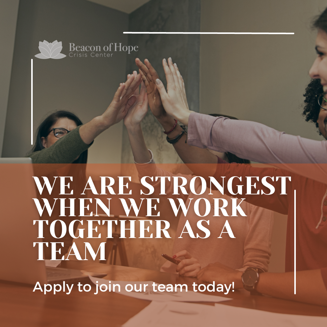 We are strongest when we work together as a team. Apply to join our team today!